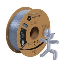 Polymaker - PolyLite Silk PLA - Argent (Silver) - 1,75 Mm - 1 Kg