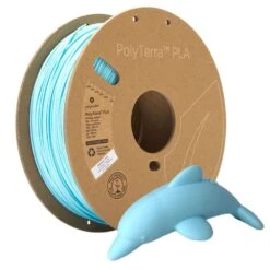 Polymaker - PolyTerra PLA - Bleu Glacé (Ice) - 1.75 Mm - 1 Kg