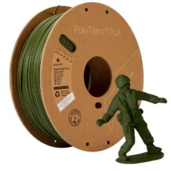 Polymaker - PolyTerra PLA - Vert Foncé Armée (Army Dark Green) - 1.75 Mm - 1 Kg