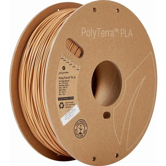 Polymaker - PolyTerra- Marron Bois (Wood Brown) - 1.75 Mm - 1 Kg 2 Polymaker - PolyTerra- Marron Bois (Wood Brown) - 1.75 Mm - 1 Kg – Image 2