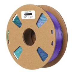 R3D - PLA Magic Silk Tricolore - Vert/Violet/Cuivre (GreenPurpleCopper) - 1,75 Mm - 1 Kg