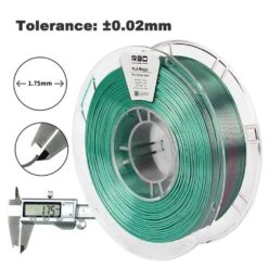R3D - PLA Magic Silk - Magenta & Jade (Rose Red-Jade) - 1,75 Mm - 1 Kg -3D Prima Boutique R3DMAgicPLAdualcolorRodered jade 1