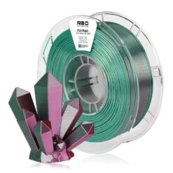 R3D - PLA Magic Silk - Magenta & Jade (Rose Red-Jade) - 1,75 Mm - 1 Kg