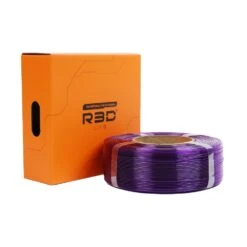 R3D - PETG High-Speed - Violet Transparent (Transparent Purple) - 1,75 Mm - 1 Kg Refill -3D Prima Boutique R3D PETG High speed Violet Transparent 3