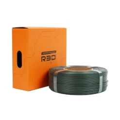 R3D - PETG Carbon High-Speed - Vert Olive (Olive Green) - 1,75 Mm - 1 Kg Refill -3D Prima Boutique R3D PETG High speed Carbon Vert Olive 3