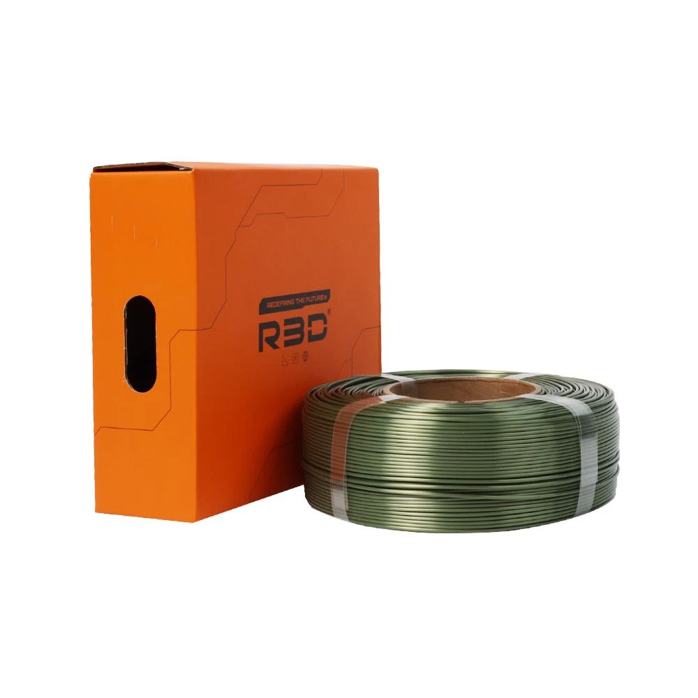 R3D - PLA High-Speed - Bronze Soie (Silk Bronze) - 1,75 Mm - 1 Kg Refill 3 R3D - PLA High-Speed - Bronze Soie (Silk Bronze) - 1,75 Mm - 1 Kg Refill – Image 3