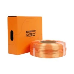 R3D - PLA High-Speed - Orange Soie (Silk Orange) - 1,75 Mm - 1 Kg Refill -3D Prima Boutique R3D PLA High speed Orange Soie 3