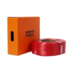 R3D - PLA High-Speed - Rouge Soie (Silk Red) - 1,75 Mm - 1 Kg Refill -3D Prima Boutique R3D PLA High speed Rouge Soie 3