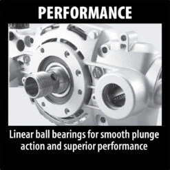 Makita RP2301FC 3-1/4 HP 15.0 Amp 9,000-22,000 Rpm 2-3/4-Inch Plunge Router -3D Prima Boutique RP2301FC 4