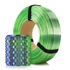 Rosa3D - PLA Magic Silk - Goblin - 1,75 Mm - 1 Kg Refill -3D Prima Boutique ReFill PLA Magic Silk Goblin 1kg WP ROSA3D