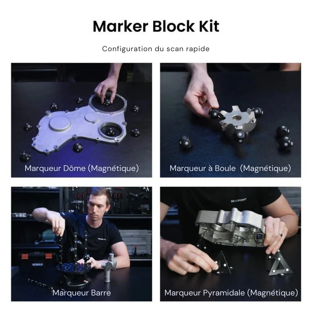 Revopoint - MetroX Advanced Edition - Ligne Laser Bleue Et Lumière Structurée En Champ Complet 6 Revopoint - MetroX Advanced Edition - Ligne Laser Bleue Et Lumière Structurée En Champ Complet – Image 6