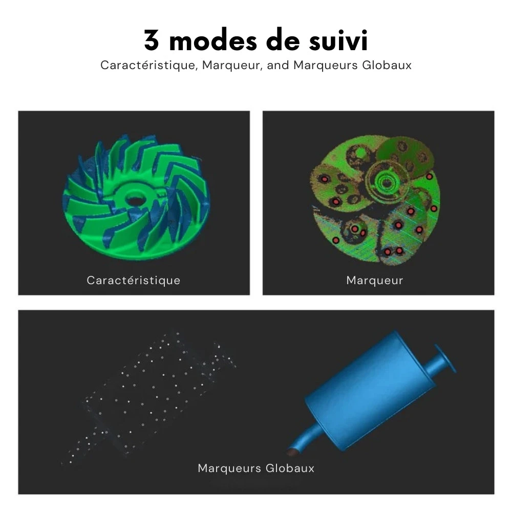 Revopoint - MetroX Advanced Edition - Ligne Laser Bleue Et Lumière Structurée En Champ Complet 9 Revopoint - MetroX Advanced Edition - Ligne Laser Bleue Et Lumière Structurée En Champ Complet – Image 9