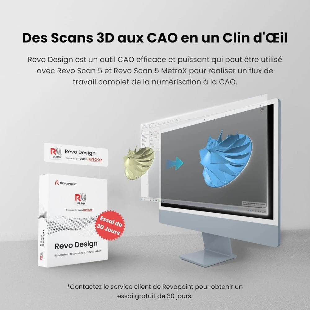 Revopoint - Miraco - Scanner 3D Autonome Pour Objets De Petite à Grande Taille 10 Revopoint - Miraco - Scanner 3D Autonome Pour Objets De Petite à Grande Taille – Image 10