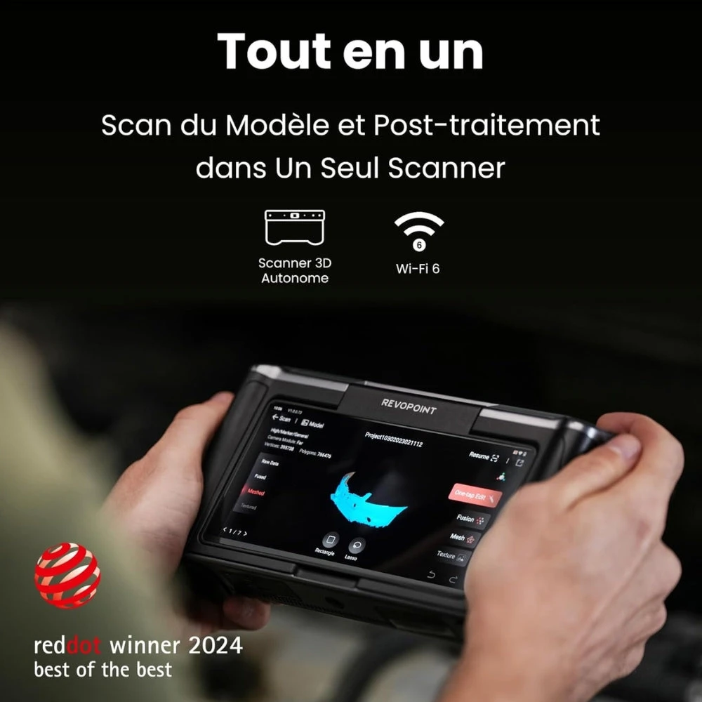 Revopoint - Miraco - Scanner 3D Autonome Pour Objets De Petite à Grande Taille 3 Revopoint - Miraco - Scanner 3D Autonome Pour Objets De Petite à Grande Taille – Image 3