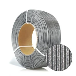 Rosa3D - PETG Standard HS - Argent Brillant (Glitter Silver) - 1,75 Mm - 1 Kg Refill