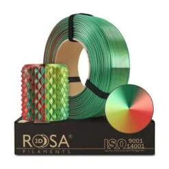 Rosa3D - PLA Magic Silk - Noël (Xmas) - 1,75 Mm - 1 Kg Refill