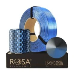 Rosa3D - PLA Magic Silk - Tempête (Storm Shadow) - 1,75 Mm - 1 Kg Refill