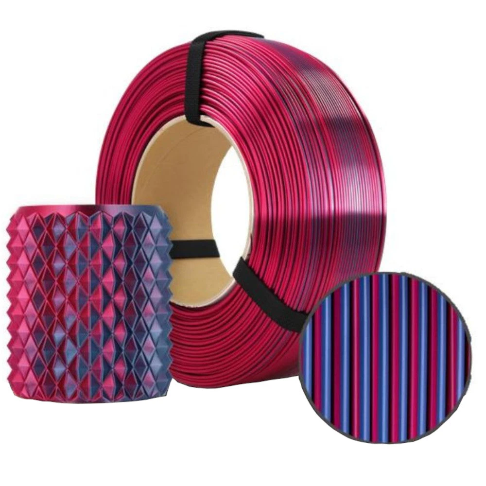 Rosa3D - PLA Magic Silk - Ville Nocturne (Midnight City) - 1,75 Mm - 1 Kg Refill 2 Rosa3D - PLA Magic Silk - Ville Nocturne (Midnight City) - 1,75 Mm - 1 Kg Refill – Image 2