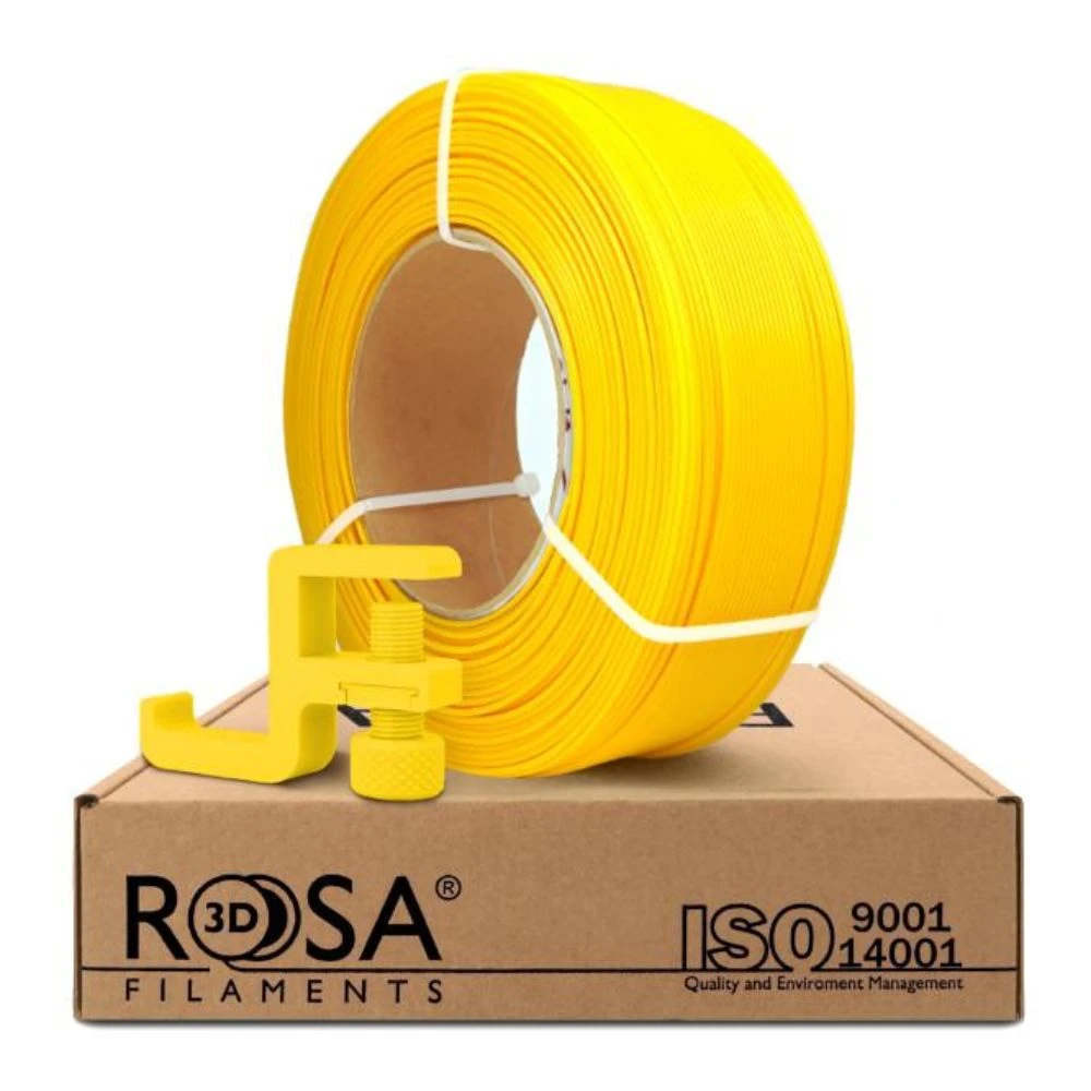 Rosa3D - PCTG - Jaune (Yellow) - 1,75 Mm - 1 Kg Refill 2 Rosa3D - PCTG - Jaune (Yellow) - 1,75 Mm - 1 Kg Refill – Image 2