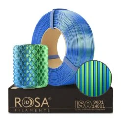 Rosa3D - PLA Magic Silk - Lagon (Lagoon) - 1,75 Mm - 1 Kg Refill
