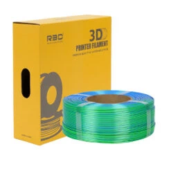 R3D - Silk Dual Color - Bleu & Vert (Blue-Green) - 1,75 Mm - 1 Kg Refill 6 R3D - Silk Dual Color - Bleu & Vert (Blue-Green) - 1,75 Mm - 1 Kg Refill -3D Prima Boutique Silk Dual Blue Green 1 cb9914a8 5b93 407e 84be 544cfd3e7db6