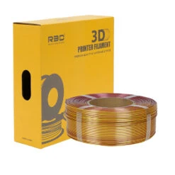 R3D - Silk Dual Color - Or & Cuivre (Gold-Cooper) - 1,75 Mm - 1 Kg Refill -3D Prima Boutique Silk Dual Gold Copper 1 777500ff 976b 4e71 af78 baa69fe707fb