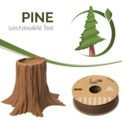 Smart Materials 3D - SmartFil Durable - Pin (Pine) - 1,75 Mm - 750 G -3D Prima Boutique SmartMaterials3D SmartFil Pine 1 75mm 750g 3
