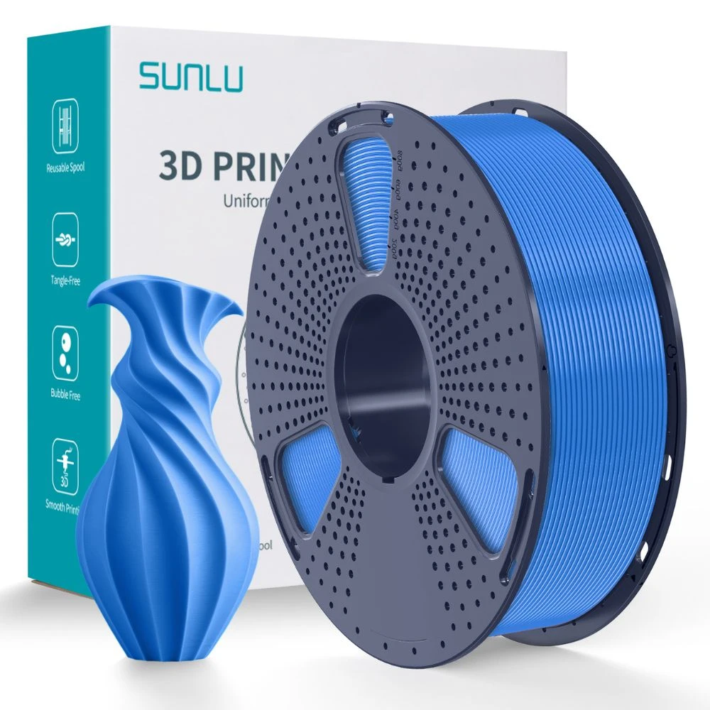 Sunlu - PLA - Bleu-Gris (Blue Grey) - 1,75 Mm - 1 Kg 1 Sunlu - PLA - Bleu-Gris (Blue Grey) - 1,75 Mm - 1 Kg