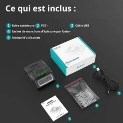 Sunlu - Combo Filament Connector FC01 Fusion Splicer + Sachet PTFE (≈200pcs) -3D Prima Boutique Sunlu Connecteur de filament FC01 7 2