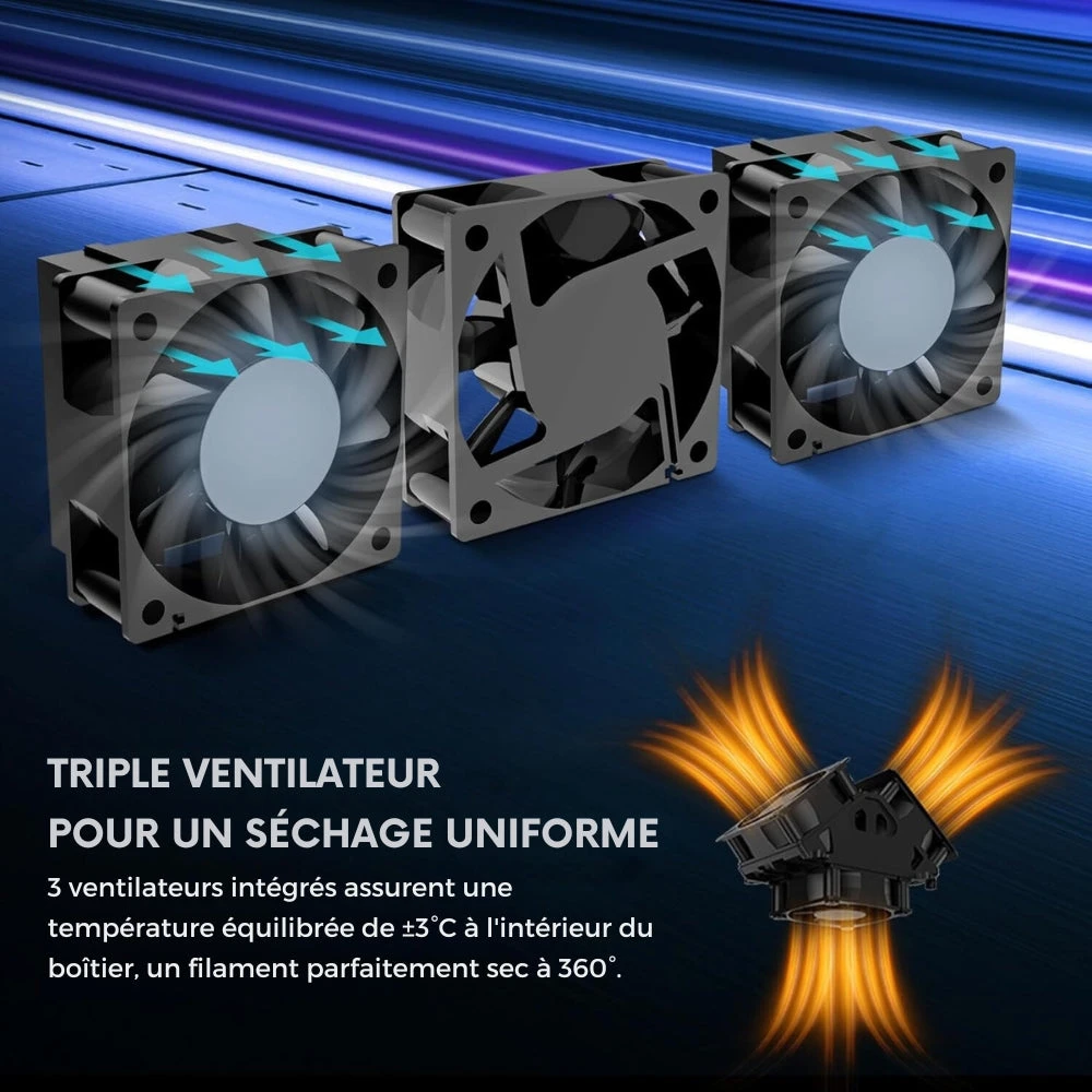 Sunlu - FilaDryer S4 - Boîte De Séchage Pour Filament (Filament Dryer) 8 Sunlu - FilaDryer S4 - Boîte De Séchage Pour Filament (Filament Dryer) – Image 8