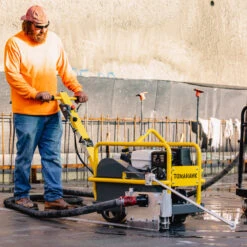 Tomahawk Power TFS10H 10" Early Entry Concrete Saw W/ 13 HP Honda GX390 Engine -3D Prima Boutique THP TFS10H hash escaped 9