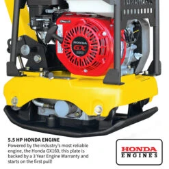 Tomahawk Power TPC100H 5.5HP Honda 19x14" Reverse Plate Compactor -3D Prima Boutique THP TPC100H hash escaped 3