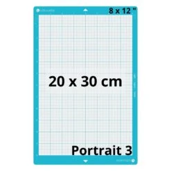 Silhouette - Portrait 3 - Tapis De Découpe - Adhérence Faible - 20 X 30 Cm -3D Prima Boutique TapisSilhouette 7