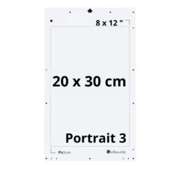 Silhouette - Portrait 3/4 - Tapis PixScan - 20 X 30 Cm -3D Prima Boutique TapisSilhouette 9