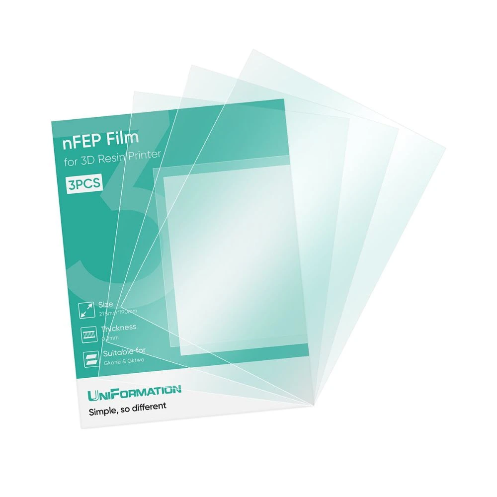 UniFormation - GKtwo - Film NFEP (Release Film) - 3 Pièces 1 UniFormation - GKtwo - Film NFEP (Release Film) - 3 Pièces