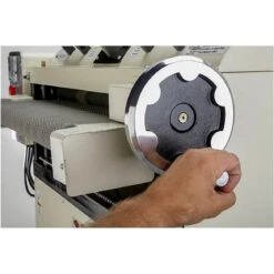 Shop Fox W1678 5 H.P. 26" Dual Drum Sander With Micro-Adjustable Rear Drum -3D Prima Boutique W1678 4