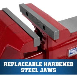 WILTON 28816 8" Jaw Utility Workshop Vise W/ 8.5" Opening 4.5" Throat Depth -3D Prima Boutique WLT 28816 4