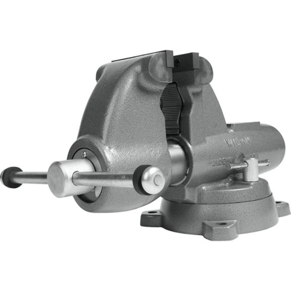 Wilton 28827 5" Combo Pipe/Bench Jaw Round Channel Vise W/ Swivel Base 1 Wilton 28827 5" Combo Pipe/Bench Jaw Round Channel Vise W/ Swivel Base