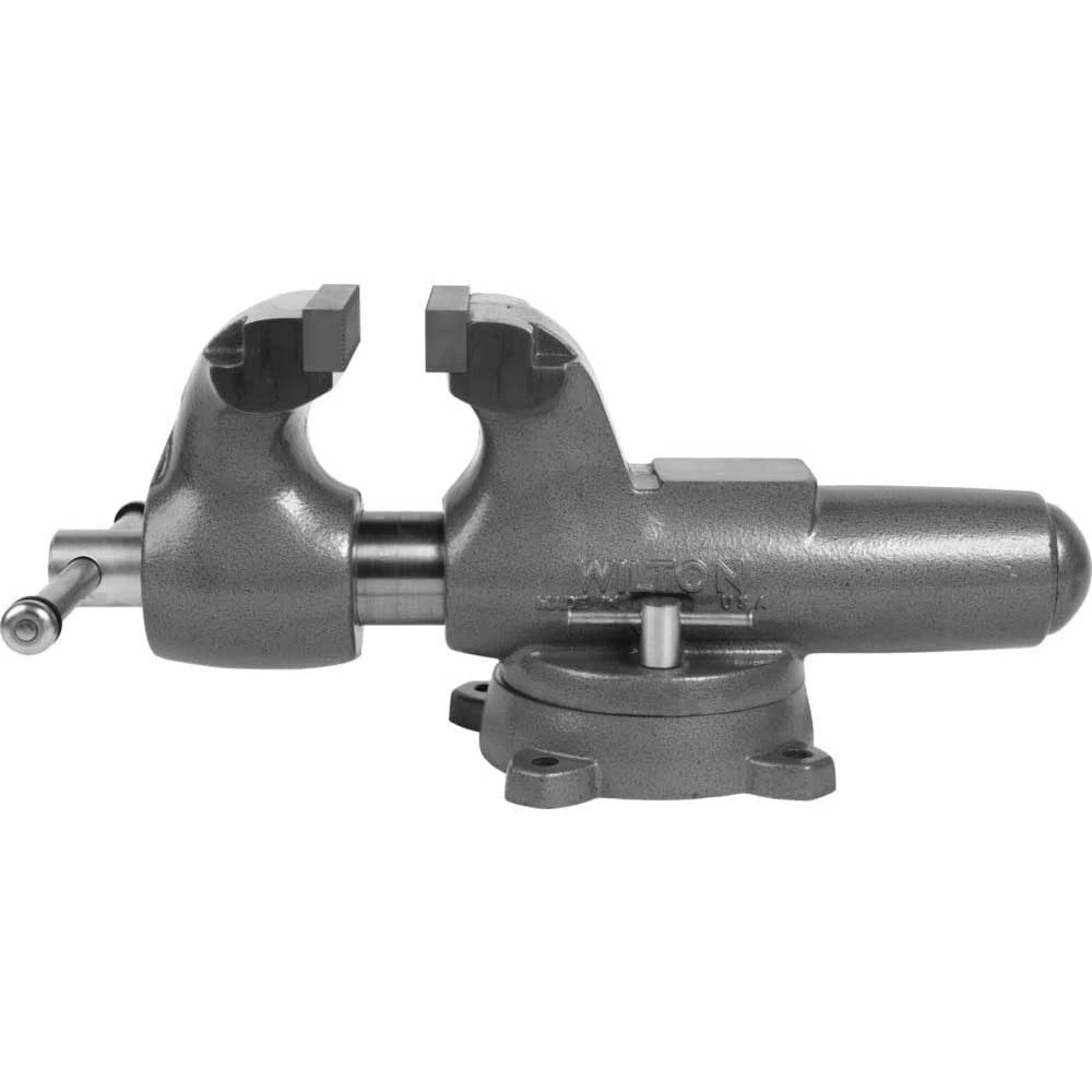 Wilton 28833 6" Machanist Durable Jaw Round Channel Vise W/ Swivel Base 3 Wilton 28833 6" Machanist Durable Jaw Round Channel Vise W/ Swivel Base – Image 3