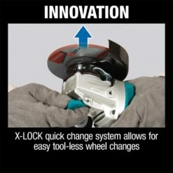 Makita XAG25Z 18V LXT 4-1/2” / 5" Lithium-Ion X-LOCK Angle Grinder - Bare Tool -3D Prima Boutique XAG25Z 9 494abdb3 32aa 4a22 ad24 7feb23b6e404