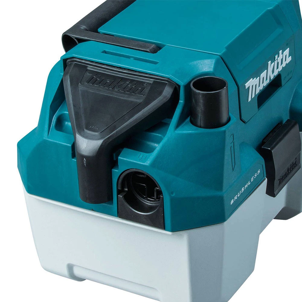 Makita XCV11Z 18 Volt 2 Gallon Brushless Wet/Dry Dust Extractor/Vacuum,Bare Tool 6 Makita XCV11Z 18 Volt 2 Gallon Brushless Wet/Dry Dust Extractor/Vacuum,Bare Tool – Image 6