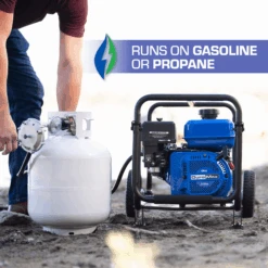 DuroMax XP650WX 264 GPM 3" Dual Fuel Engine Portable Water Pump -3D Prima Boutique XP650WX 003