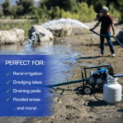 DuroMax XP650WX 264 GPM 3" Dual Fuel Engine Portable Water Pump -3D Prima Boutique XP650WX 006 5b1f3d11 20ec 4604 bd10 2a16d9d6dd4c