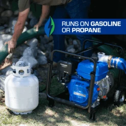 DuroMax XP904WX 423 GPM 4" Dual Fuel Engine Portable Water Pump -3D Prima Boutique XP904WX 003