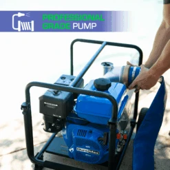 DuroMax XP904WX 423 GPM 4" Dual Fuel Engine Portable Water Pump -3D Prima Boutique XP904WX 004
