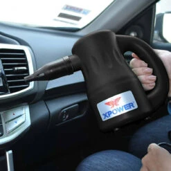 XPower A-2-Black 3/4-Hp 4.5-Amp 90-Cfm Electric Airrow Pro Air Duster - Black -3D Prima Boutique XPR A 2 Black 4