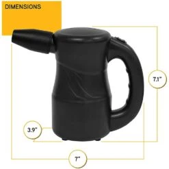 XPOWER A-2S-Black Cyber Duster Multipurpose Electric Air Duster Blower -3D Prima Boutique XPR A 2S Black 4