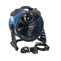 XPower FM-65B 900 CFM Portable Multi-Purpose Battery Powered Misting Fan -3D Prima Boutique XPR FM 65B 3