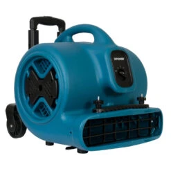 Xpower P-630HC 1/2 HP Air Mover W/ Telescopic Handle, Wheels, Carpet Clamp