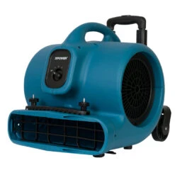 Xpower P-630HC 1/2 HP Air Mover W/ Telescopic Handle, Wheels, Carpet Clamp -3D Prima Boutique XPR P 630HC 3